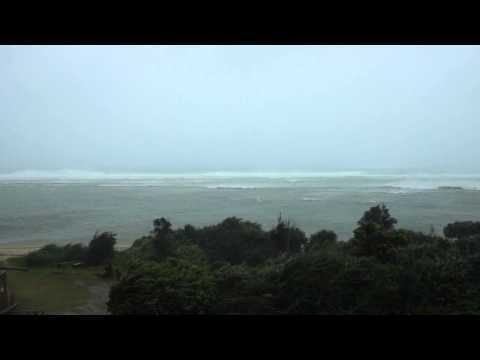 Typhoon Neoguri Hits the Shores of Okinawa