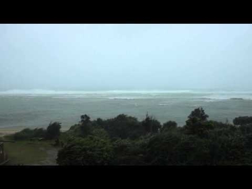 Typhoon Neoguri Hits the Shores of Okinawa