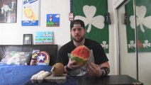 Competitive Eater Eats Entire Watermelon