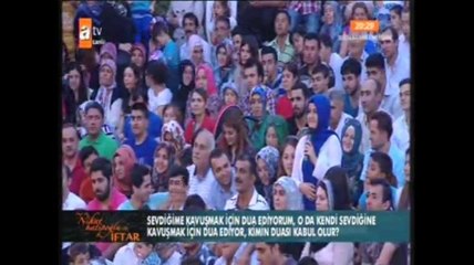 Hatipoğlu'na aşk ile ilgili ilginç soru