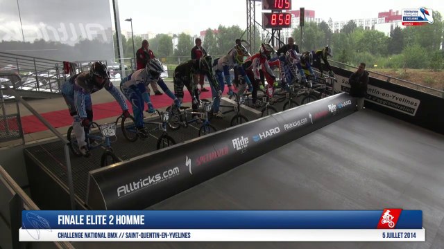 Finale Elite 2 Homme Challenge National BMX Saint-Quentin-En-Yvelines