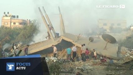 Gaza : des raids israéliens ciblent une cinquantaine de sites