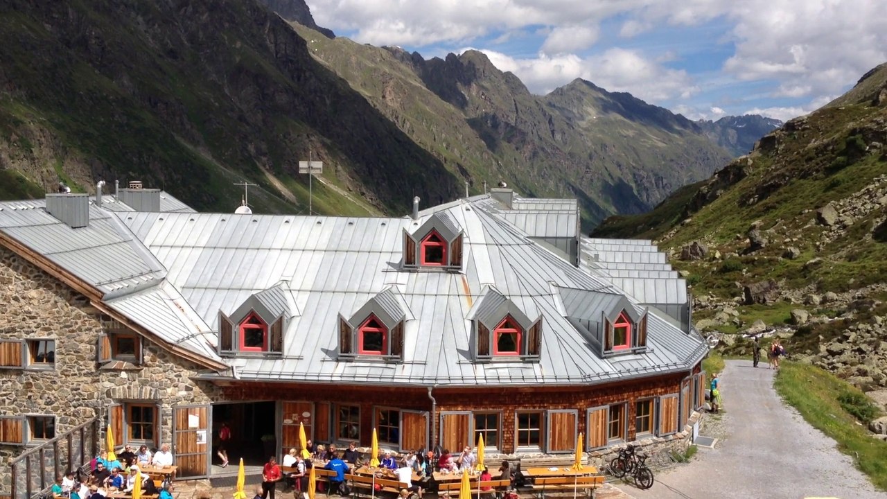 Panorama a 360 gradi dal Jamtalhutte