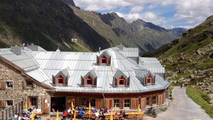 Panorama a 360 gradi dal Jamtalhutte