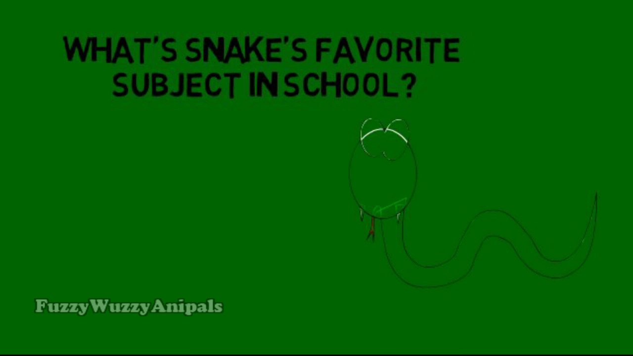 Kids Jokes 37 Snakes