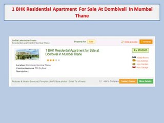 Flats in Dombivli