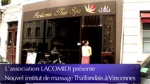 Nouvel institut de massage Thaïlandais à Vincennes 4 rue Robert Giraudineau chez SiriLanna Thaï Spas