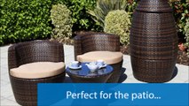 Cozy Bay Provence Sets - Brown, White, Square, Round Cozy Bay Provence Bistro Sets