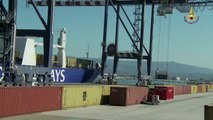 Gioia Tauro (RC) - Trasporto container armi chimiche -2- (07.07.14)