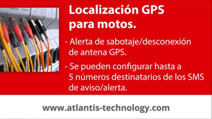 Alarma para moto - Alarmas gps motos. Ficha técnica.