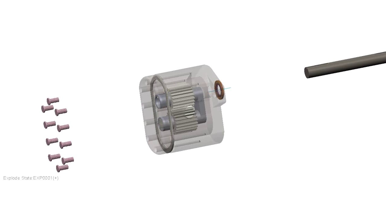 GEAR PUMP explode