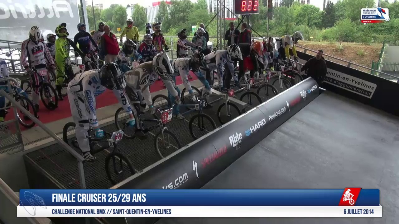 Finale Cruiser 25/29 ans Challenge National BMX Saint-Quentin-En-Yvelines