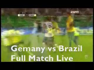 FIFA Worldcup 2014 Semifinal Germany vs Brazil live