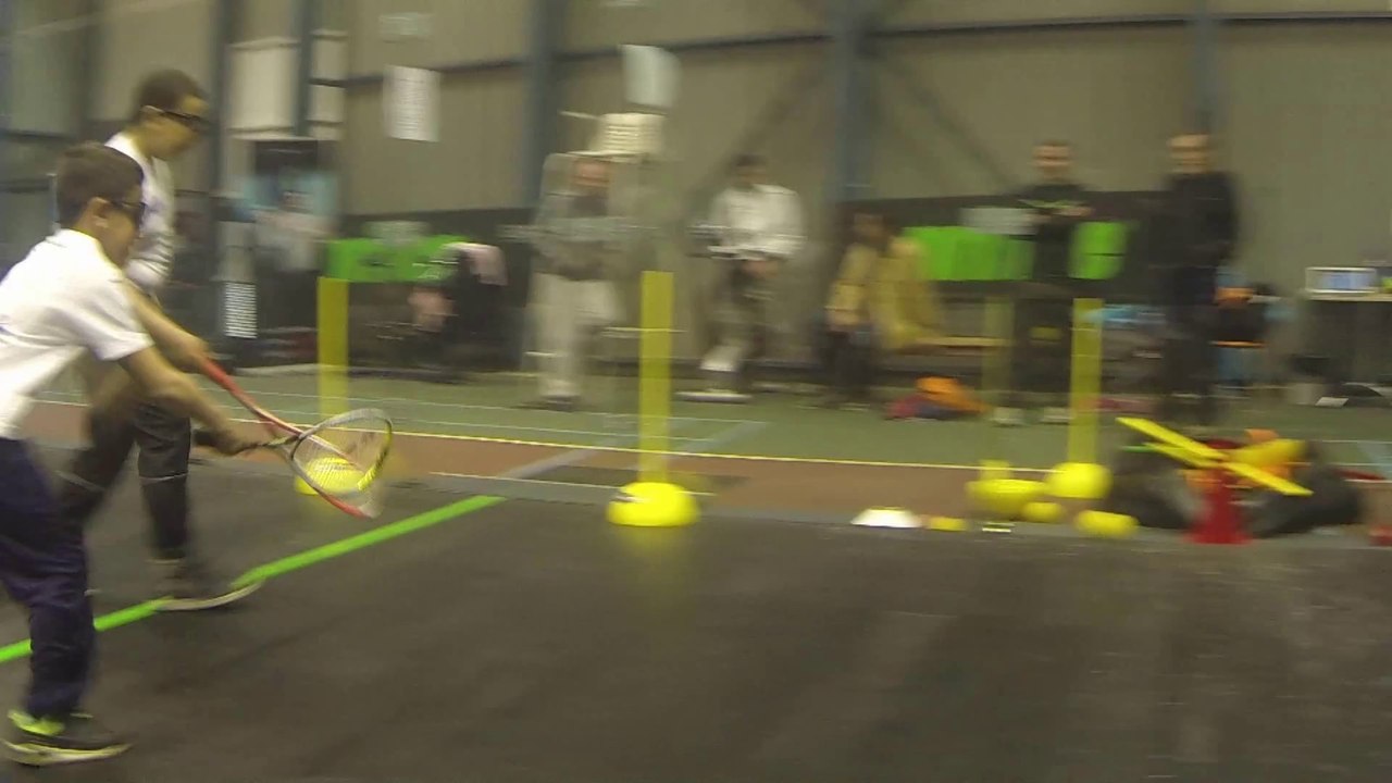 Mini-Squash - Exercice "Le Hockey"