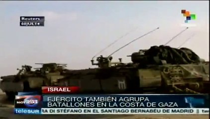 Israel intensifica ataques en contra de Gaza