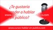 Curso hablar en público. Aprende a hablar en público.