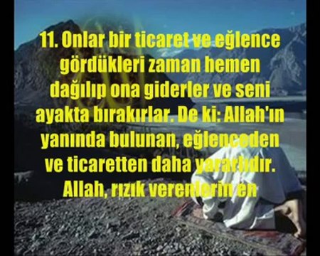 CUMA süresi ve meali-Kâbe İmamı MAHİR al Mueaqly