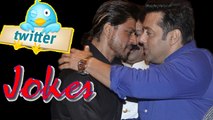 Salman - Shahrukh's HUG Becomes BUTT OF JOKES On Twitter - WATCH