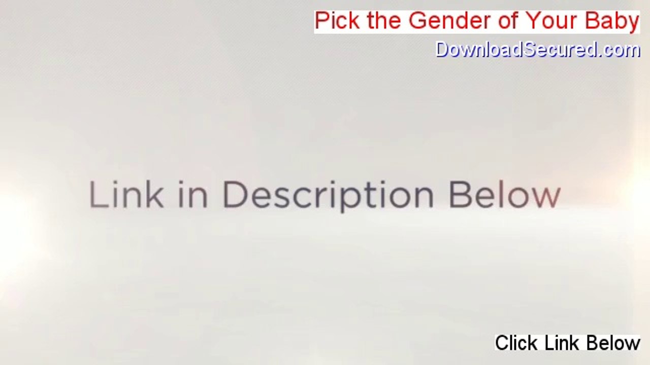 Pick the Gender of Your Baby Reviews [Hear my Review]