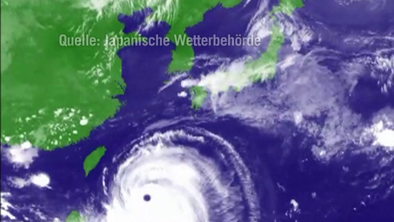 Taifun 'Neoguri': 500.000 Japaner suchen Schutz - ein Toter