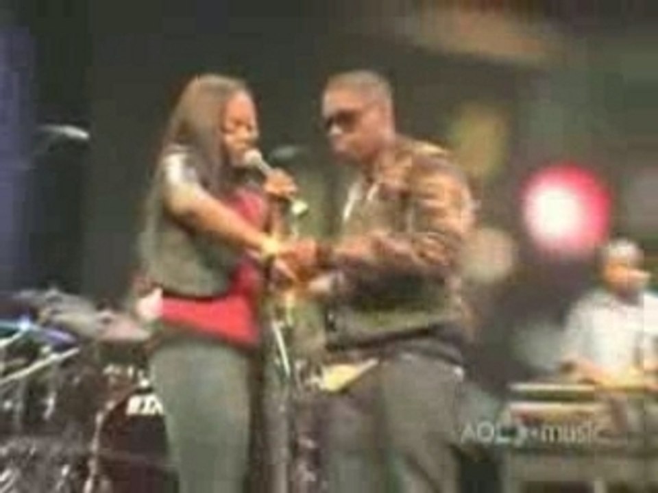 NaS - Behind The Scene (live AOL Music)