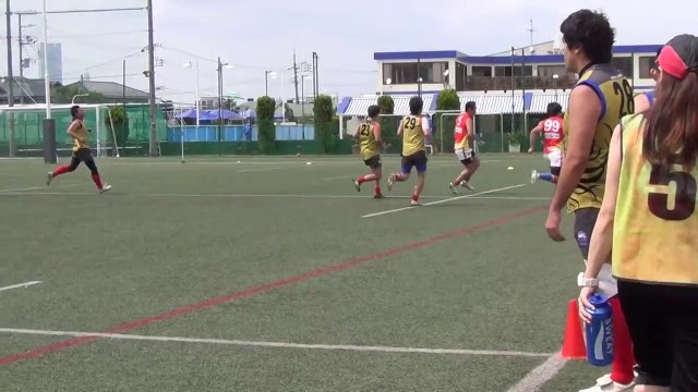 サンズ対ライオンズ [第1Q] SUNS vs LIONS - 2014 AFL JAPAN TOP LEAGUE