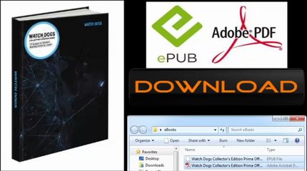 [FREE eBook] Watch Dogs Collector’s Edition: Prima Official Game Guide by David Hodgson