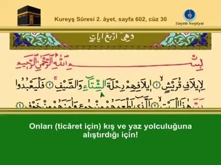 Kureyş Suresi 106