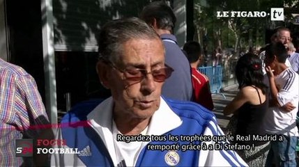 Dernier hommage à Alfredo Di Stefano au stade Santiago Bernabeu