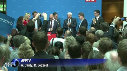 Martin Schulz a "bon espoir" d'être président de la Commission européenne