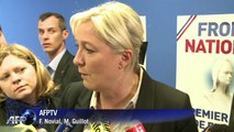 Affaire Bygmalion: la réaction de Marine Le Pen