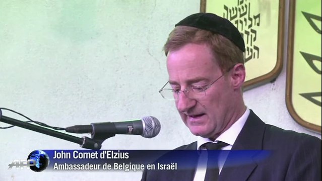 Tel-Aviv: funérailles des victimes de l'attaque de Bruxelles