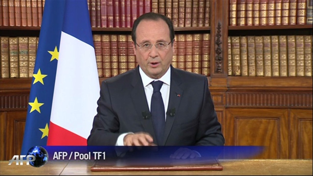 Hollande: la leçon des Européennes est "douloureuse"