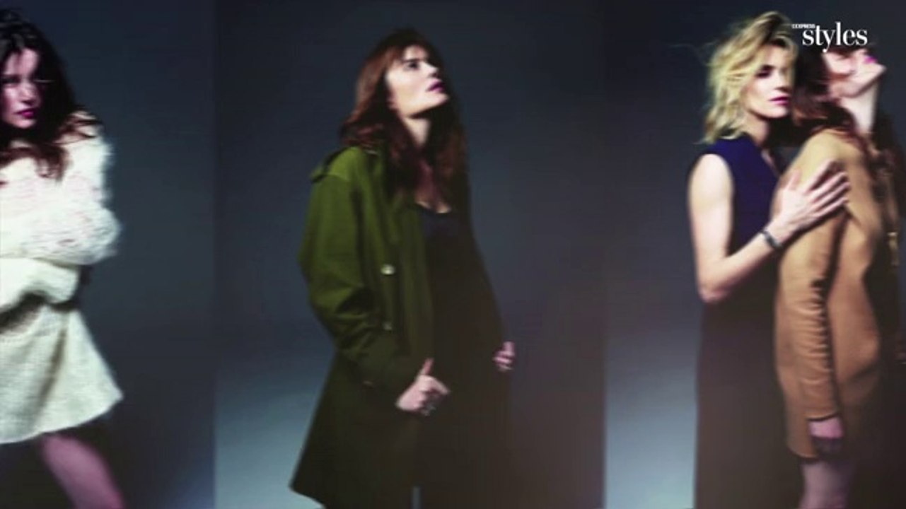 Laetitia Casta, Alice Taglioni et Marina Hands: complices et glamour - Le shooting de L'Express Styles