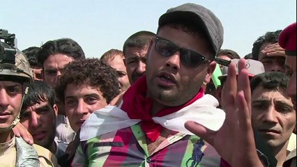 Irak: des centaines de volontaires pour combattre les djihadistes