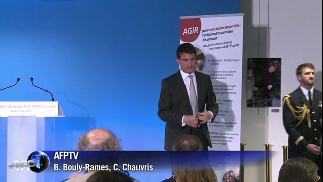 Grève SNCF: Manuel Valls déterminé à ne pas céder