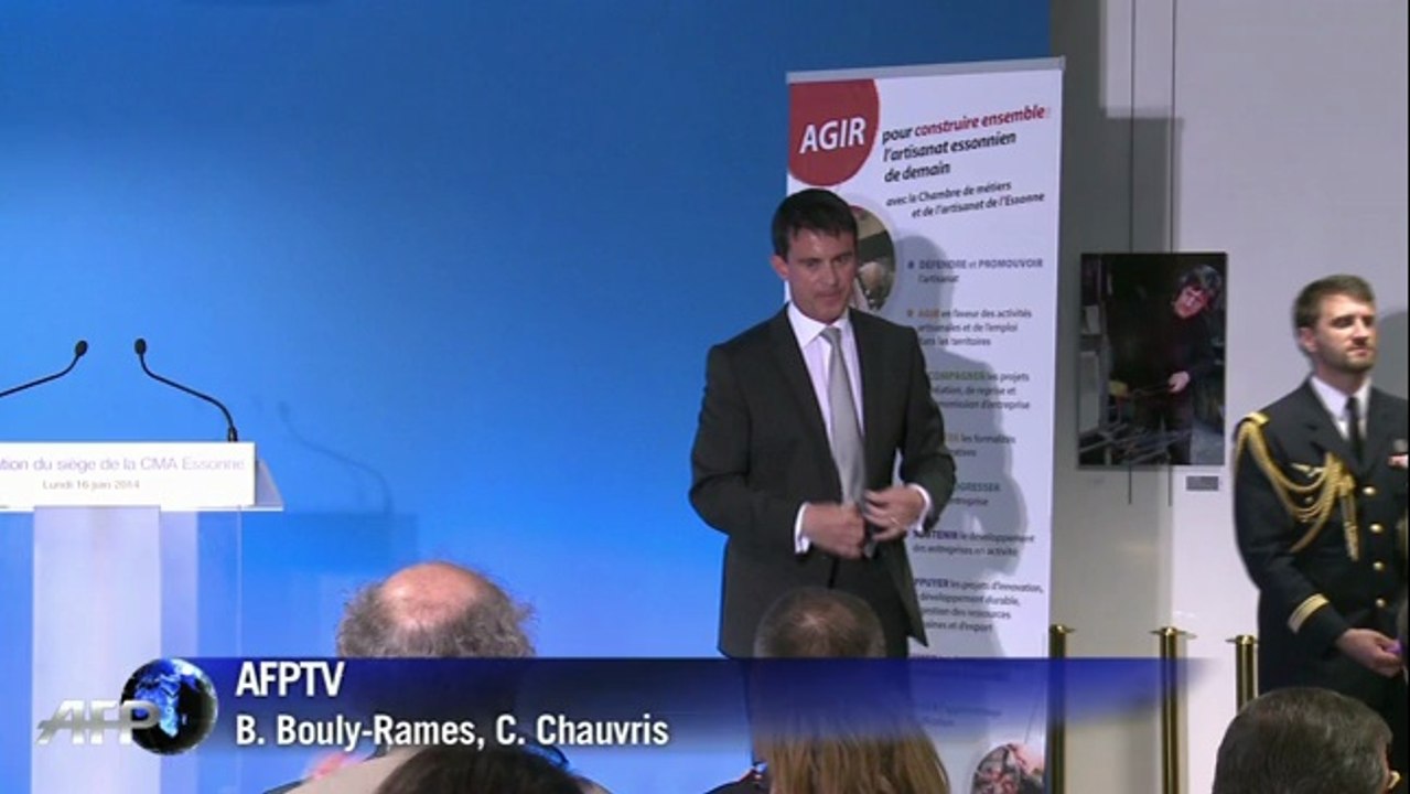 Grève SNCF: Manuel Valls déterminé à ne pas céder