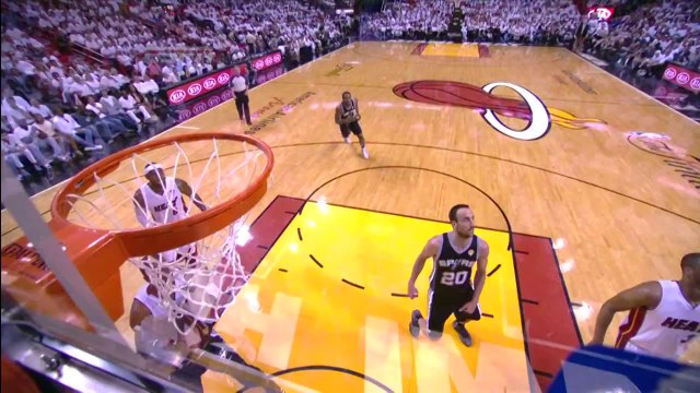 Kawhi Leonards Powerful Putback Dunk From All Angles