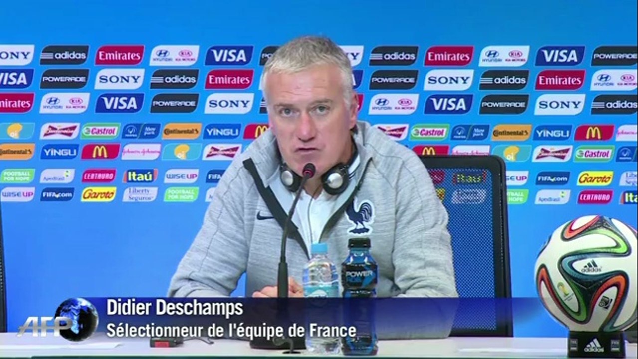 France - Suisse: entraînement pour les Bleus à Salvador de Bahia