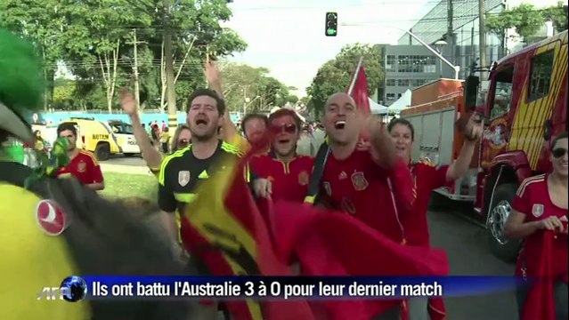 Coupe du monde: l'Espagne sauve l'honneur en battant l'Australie à 3-0