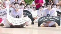 Euthanasie: des manifestants dans la rue pour la contester