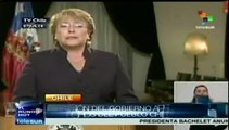 Rechazo competencia de CIJ pues defiendo intereses de Chile: Bachelet