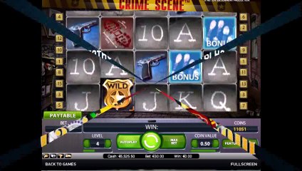 Игровой автомат Crime scene