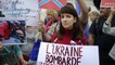 Protest against the war in Ukraine and the massacre of Donbass civilians - Paris / France