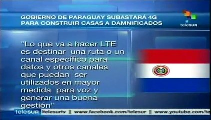 Paraguay subastará frecuencias de 4G