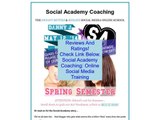 Discount on Social Academy Coaching: Online Social Media Training