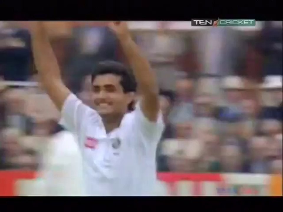 Saurav Ganguly - First wicket in test cricket on debut