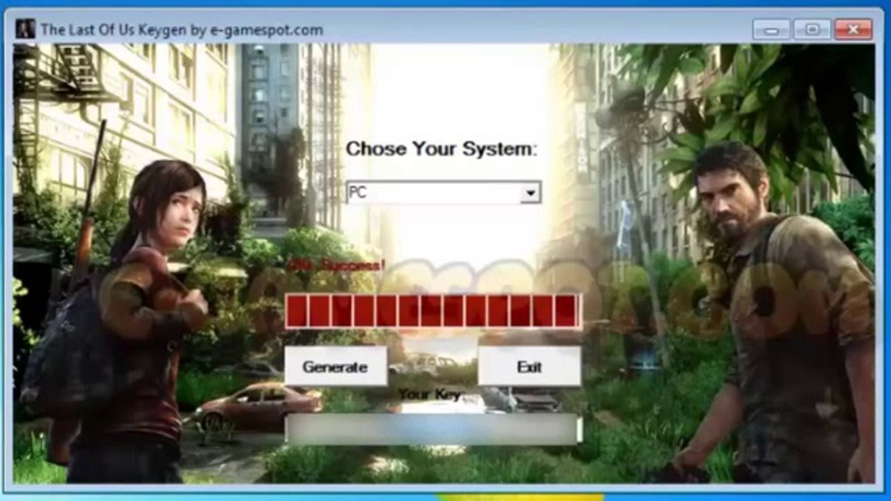 The Last Of Us Key Generator [2014 Free Download]