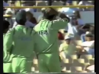 Wasim Akram 446 Vs West Indies  Rashid Latif Brilliant Wicket