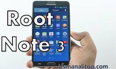 How to Root the Samsung Galaxy Note 3 All Mobile